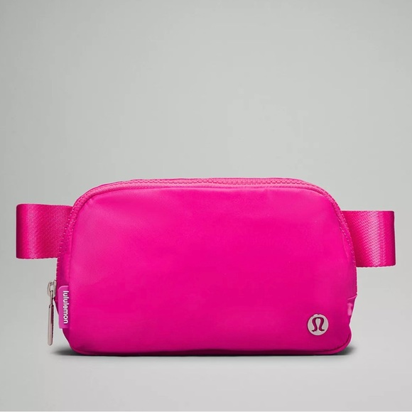 lululemon athletica Handbags - NWT SONIC PINK AND WHITE LULULEMON BELT BAG